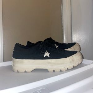 Lugged one star converse